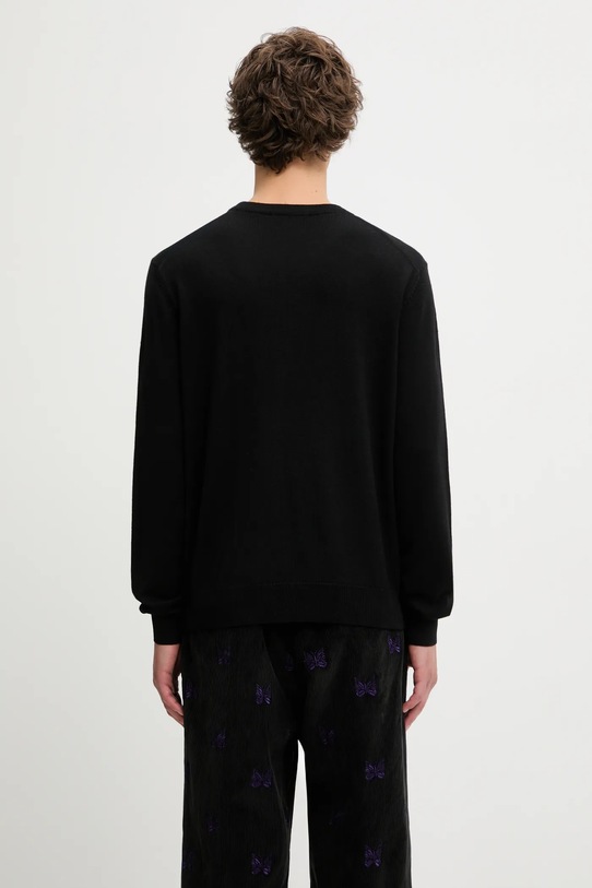 Oblečení Vlněný svetr Maison Kitsuné Bold Fox Head Patch MM00815KT1036 černá