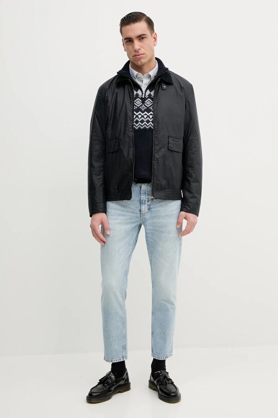 Пуловер с вълна Guess M4PR58.Z3LQ0 тъмносин AW24