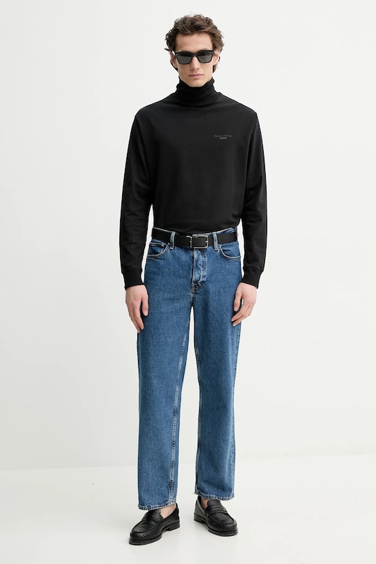 Marc O'Polo longsleeve 5000005424 czarny AW24