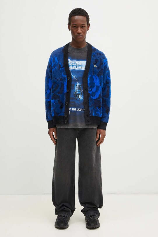 Lacoste cardigan AH2923 albastru