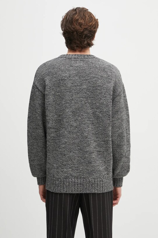 Odzież Wacko Maria sweter wełniany x Keith Haring KH.WM.KN03 szary