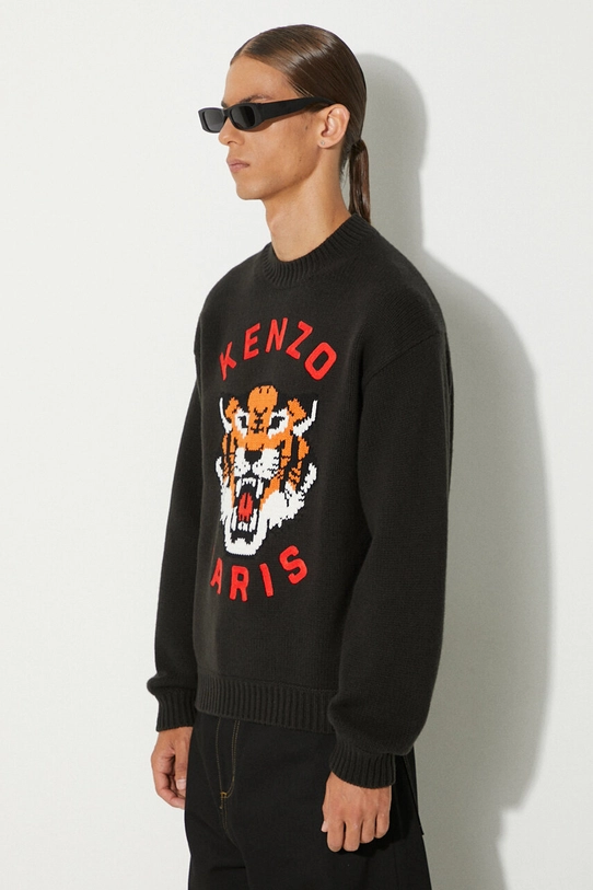 Шерстяной свитер Kenzo Rws Lucky Tiger Jumper FE68PU4773LH.99J