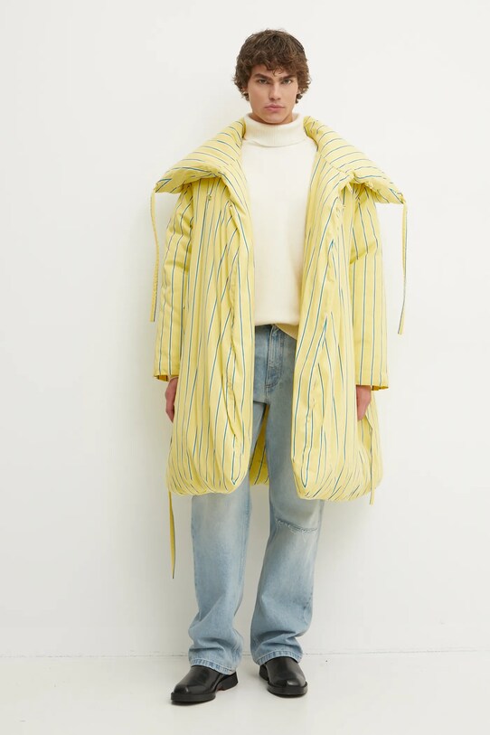 Îmbrăcăminte A.P.C. pulover de lana pull walter WVBDJ.M23248 bej