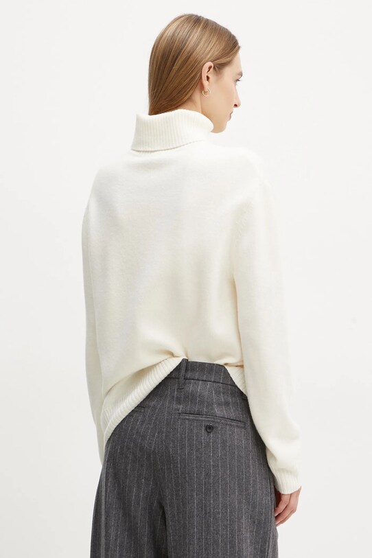 A.P.C. pulover de lana pull walter WVBDJ.M23248 bej