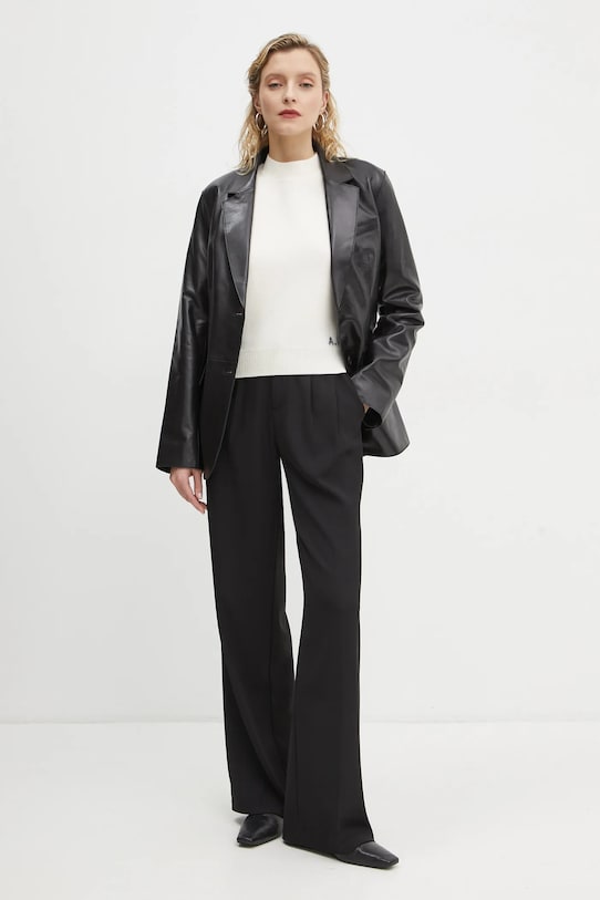 Вовняний светр A.P.C. pull esther WVBDK.F23373 бежевий AW24