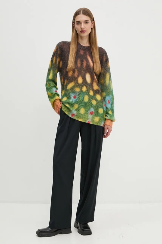 Oblečenie Vlnený sveter A.P.C. pull rocker WOART.M23395 viacfarebná