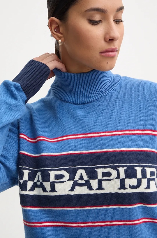 Svetr z vlněné směsi Napapijri D-Sardona NP0A4I2AB2P1