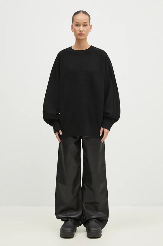 Vuneni pulover Y-3 3-S Knit Crew IW7483