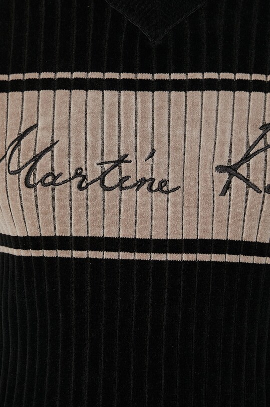 Martine Rose pulover Chenille V-Neck Jumper 946YA02008