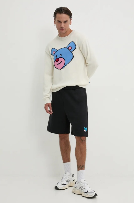 Inbetweeners pulover de lana F4TWUAJP067 bej AW24