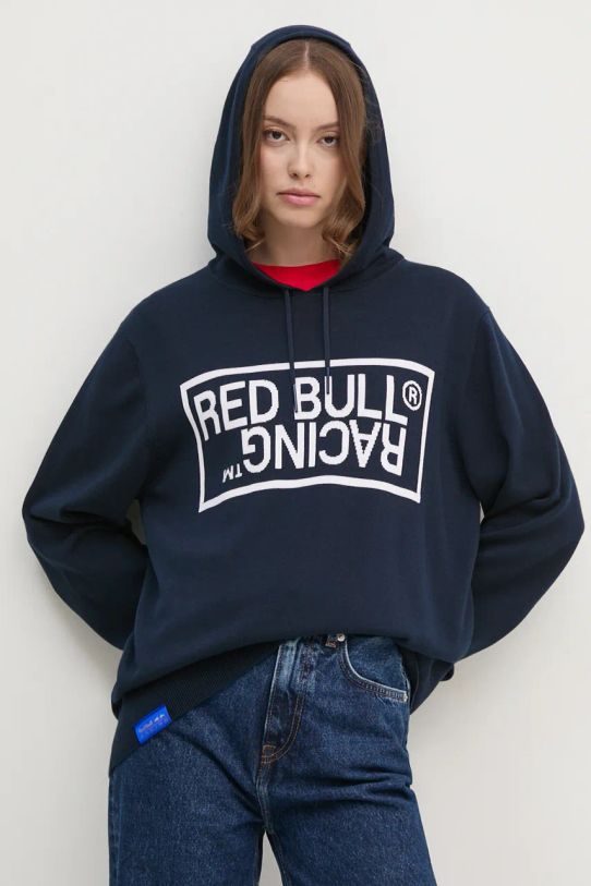 Pepe Jeans pulover de bumbac Red Bull Racing x Pepe Jeans RU700003 bleumarin AW24