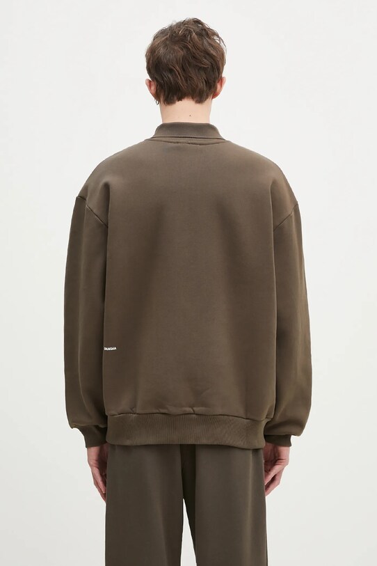 Pangaia cotton sweatshirt 10002010 green