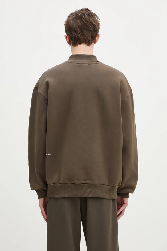 Bavlněná mikina Pangaia 10002010 zelená