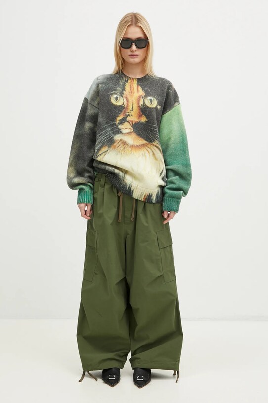 Vlněný svetr JW Anderson Printed Jumper KW1294.YN0373.540