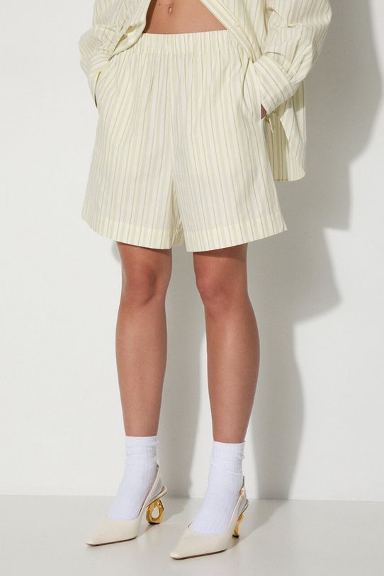 Samsoe Samsoe shorts SALOVA fabric beige F24200111