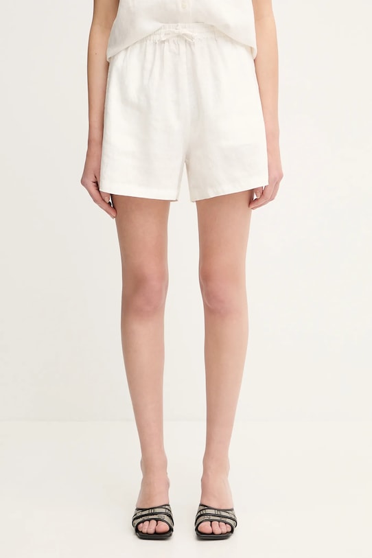 Льняные шорты Samsoe Samsoe MAREN белый F23900001