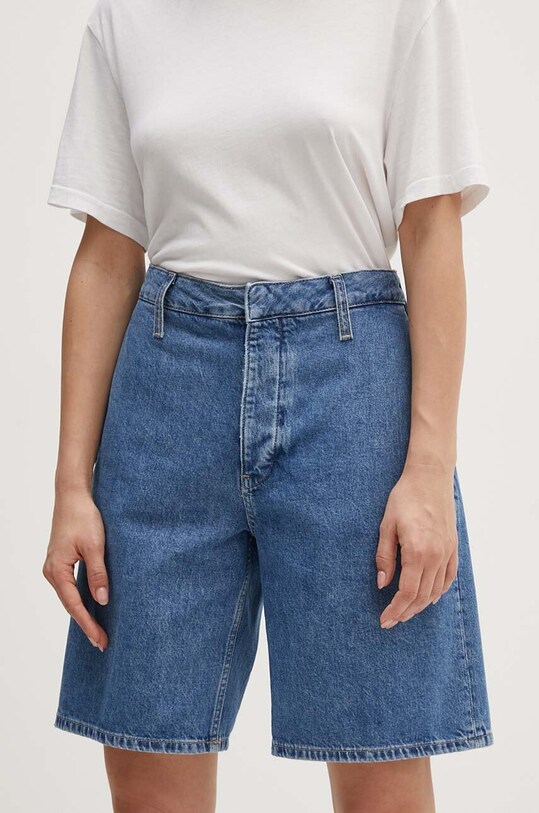 Calvin Klein Jeans szorty jeansowe pozostałe niebieski J20J224342