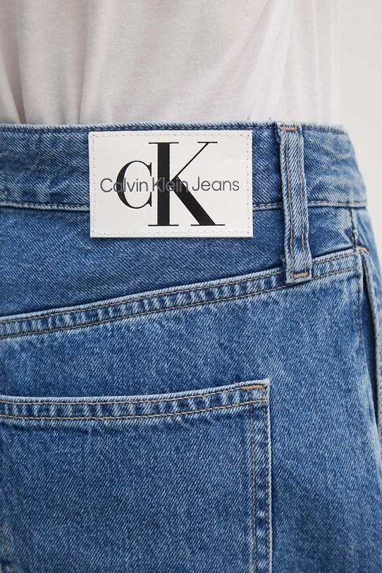 Calvin Klein Jeans szorty jeansowe niebieski J20J224342