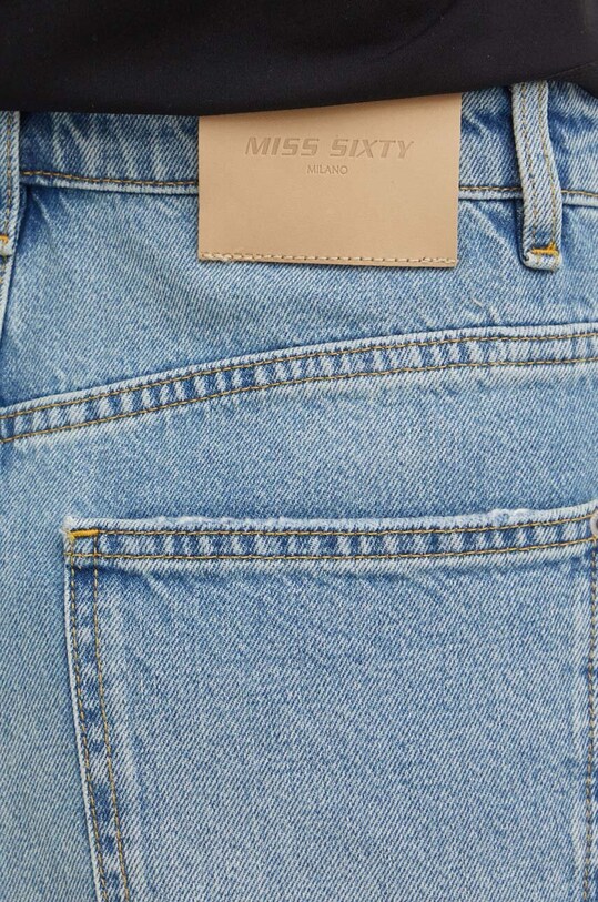 Miss Sixty pantaloni scurti jeans 6L2JJ0900000 JJ0900 6L2JJ0900000 albastru