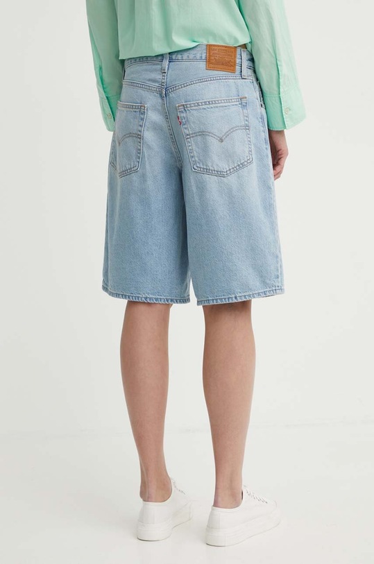 Îmbrăcăminte Levi's pantaloni scurți jeans BAGGY DAD 000MJ albastru