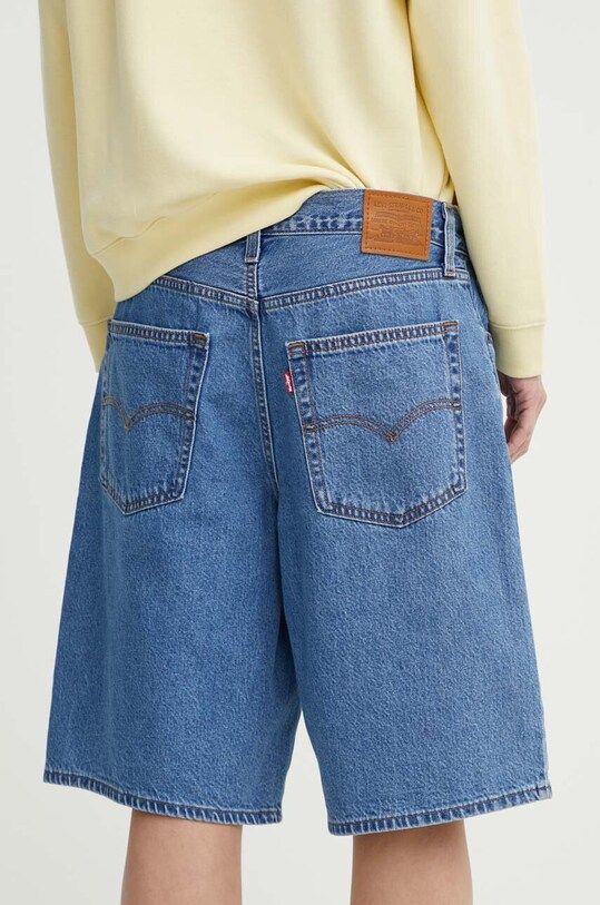 Дънков къс панталон Levi's BAGGY DAD 000MJ син SS25
