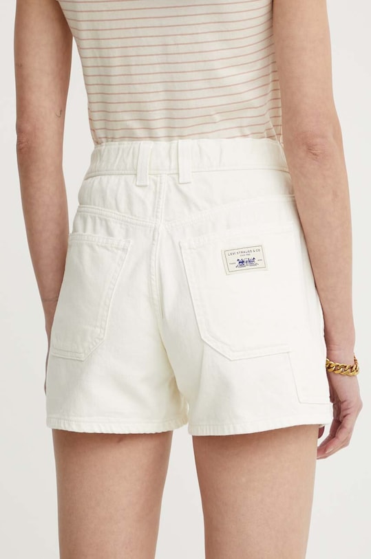 Îmbrăcăminte Levi's pantaloni scurti jeans CARPENTER SHORT A8719 bej