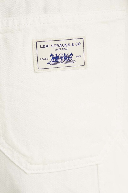 Levi's pantaloni scurti jeans CARPENTER SHORT bej A8719