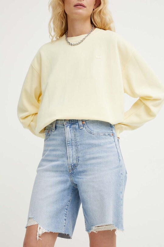 Levi's pantaloni scurti jeans BERMUDA SHORT jeans albastru A8720