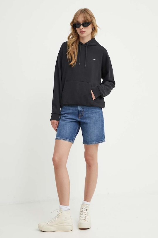 Rifľové krátke nohavice Levi's BERMUDA SHORT A8720 modrá AW24