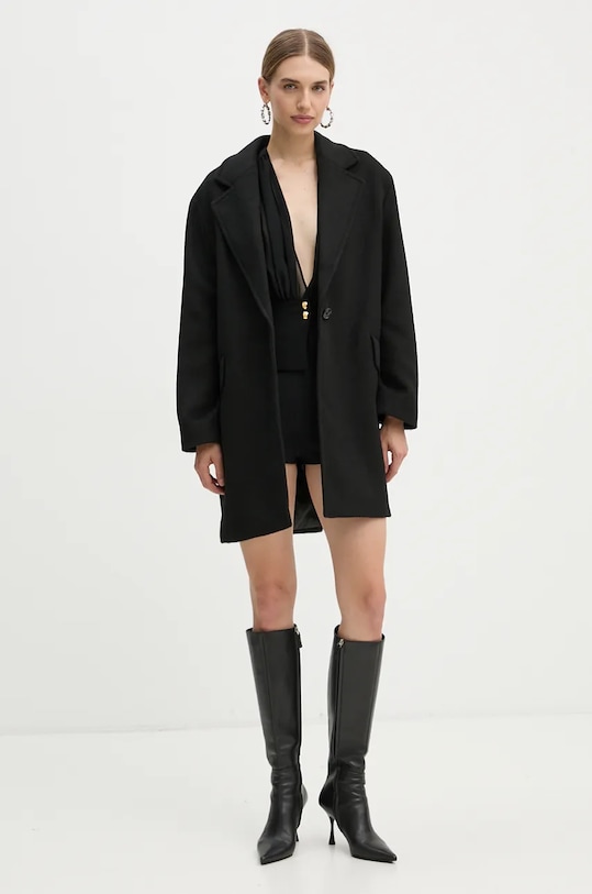 Elisabetta Franchi szorty SHT0146E2 czarny AW24