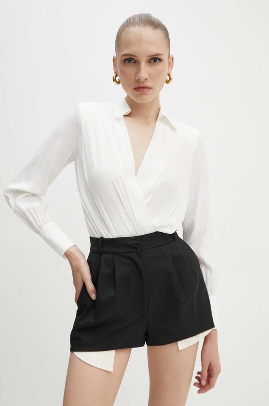 Elisabetta Franchi shorts con aggiunta di lana SH00646E2 nero