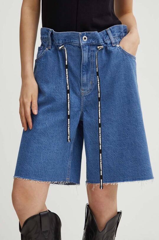 Джинсовые шорты Karl Lagerfeld Jeans джинс голубой 245J1119