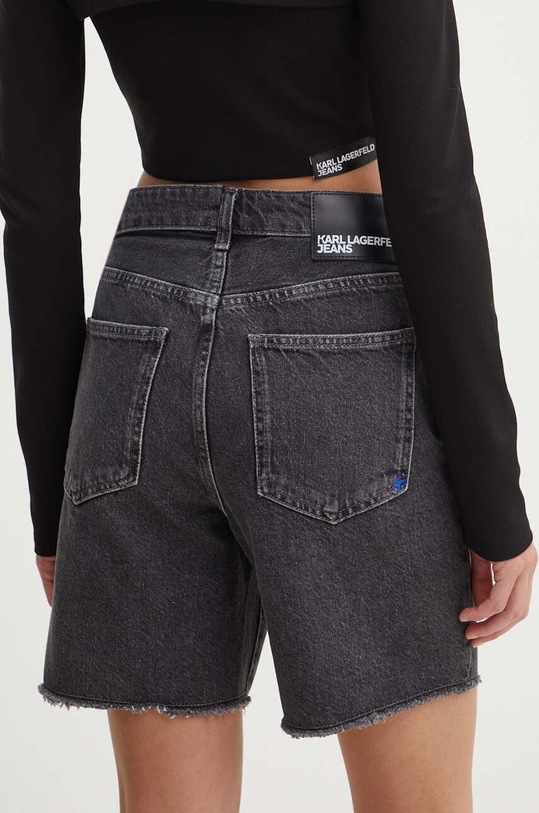 Oblečení Džínové šortky Karl Lagerfeld Jeans 245J1120 šedá