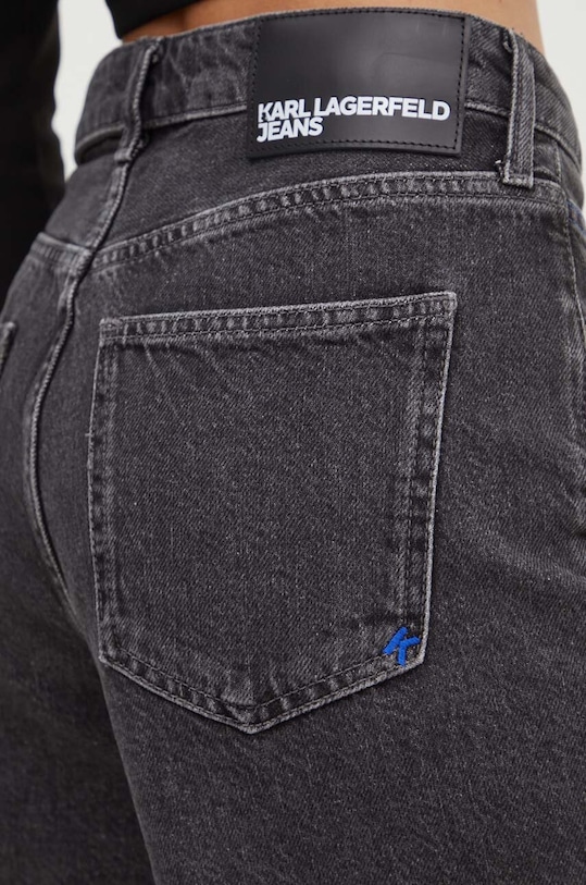 Džínové šortky Karl Lagerfeld Jeans šedá 245J1120