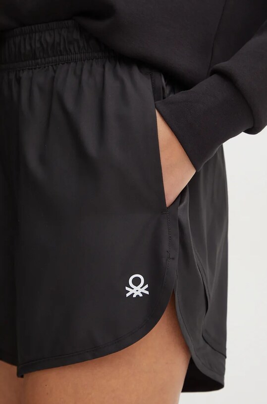 United Colors of Benetton pantaloni scurti negru 4TQM3900A