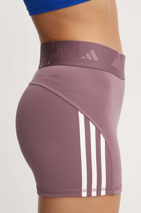 Шорти для тренувань adidas Performance Hyperglam фіолетовий IX3211