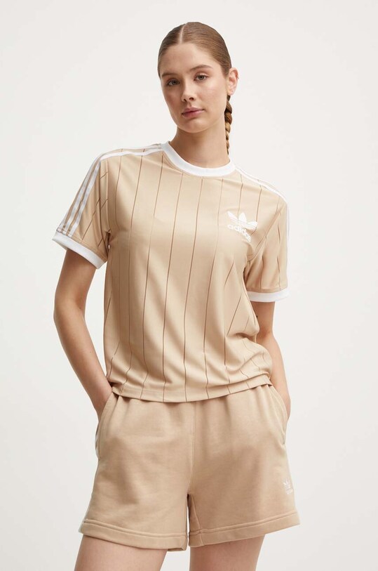 adidas Originals pantaloni scurti bej IY2159