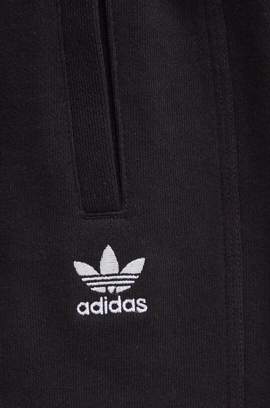 Хлопковые шорты adidas Originals чёрный IY7343