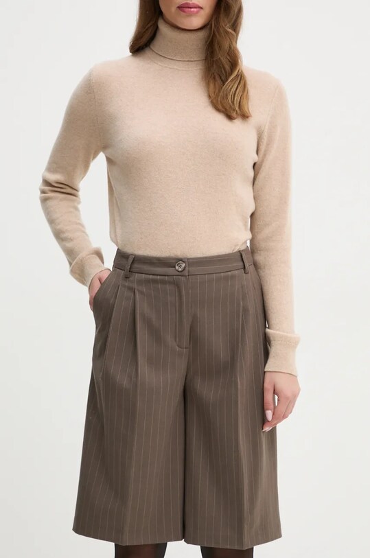 Шорты United Colors of Benetton с эластаном коричневый 4KHSD901P