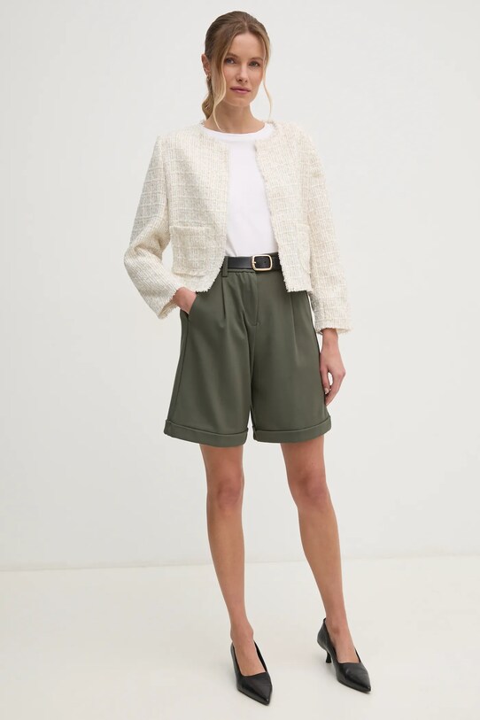 Kraťasy United Colors of Benetton 4T9AD901R zelená AW24