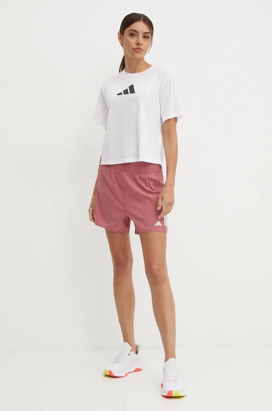 adidas Performance pantaloni scurți de alergare Own The Run Base IY1104 roz AW24