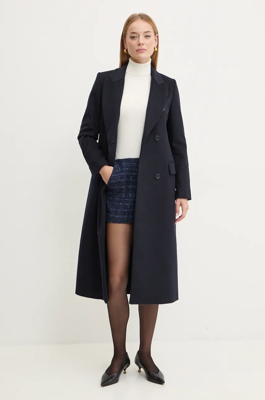 Twinset pantaloni scurti 242TT2393 bleumarin AW24