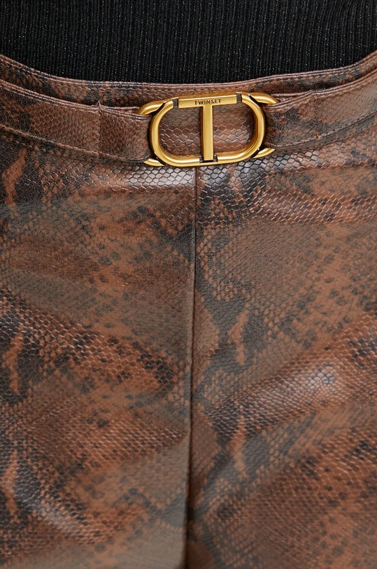 Twinset rövidnadrág 242TT2231 barna