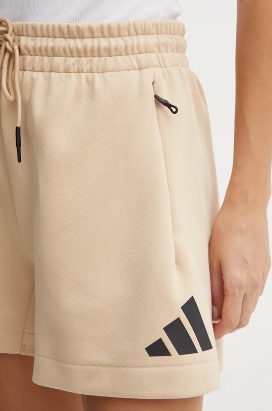 adidas pantaloncini ZNE beige JD9584