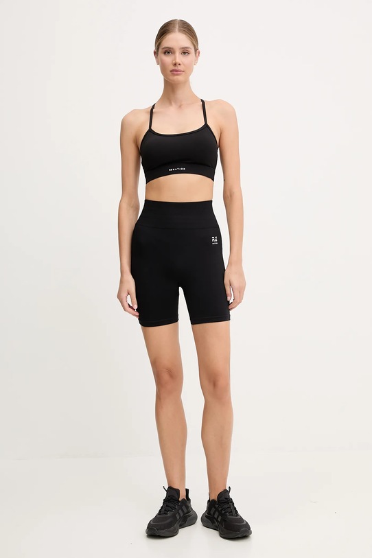 P.E Nation szorty treningowe Restore Seamless 243S296 czarny AW25
