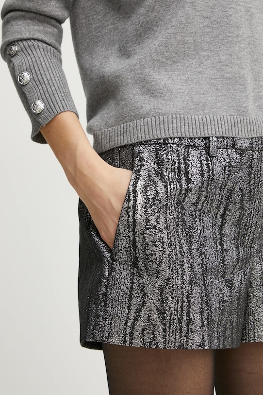 MICHAEL Michael Kors pantaloni scurti MF430QJF12 argintiu