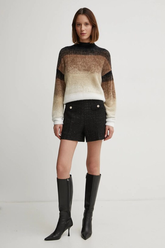 Morgan szorty SHICK SHICK czarny AW25