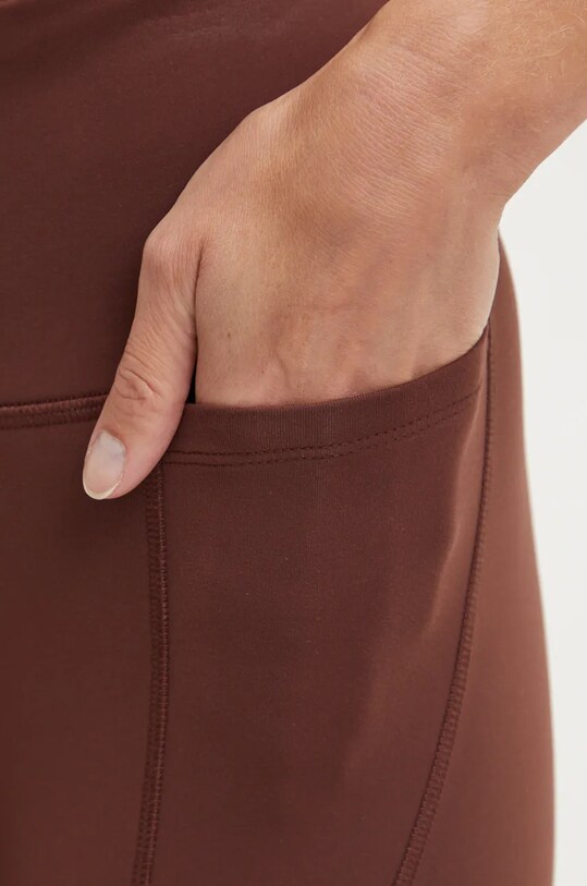 Reebok pantaloni scurti LUX Collection maro 100205597