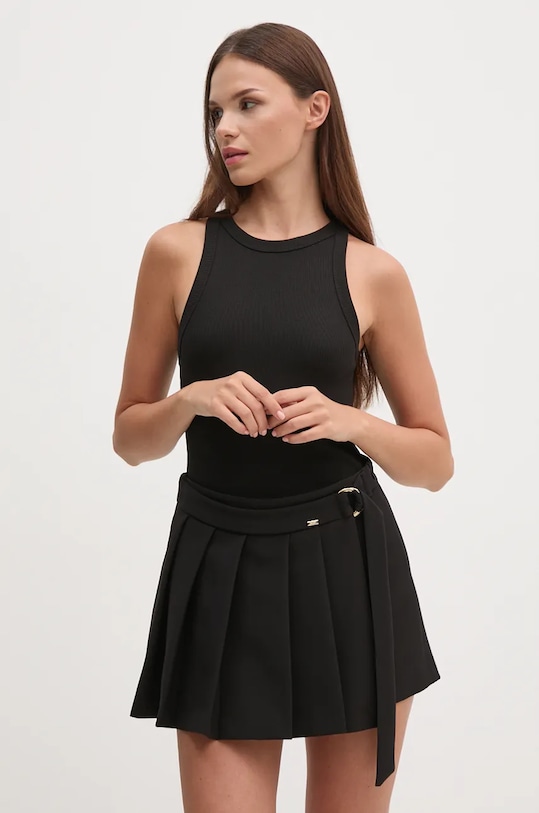 Gaudi pantaloni scurti panza negru 421FD25008