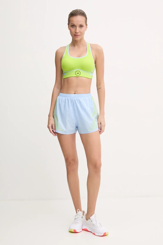 adidas by Stella McCartney pantaloni scurti TruePace IW9870 albastru AW24